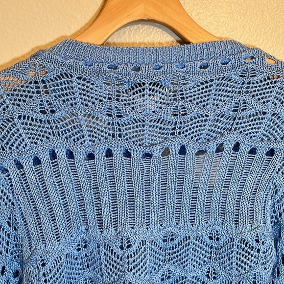 ASOS Design Blue Crop Sweater - Picture 9 of 12